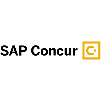 شعار SAP Concur كبير