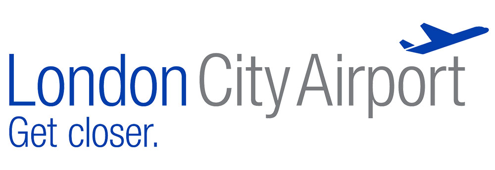 london city airport logo