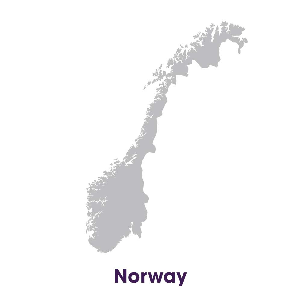 norway map
