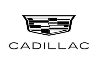 Cadillac logo representing the luxurious Cadillac Escalade, innovative Cadillac Lyriq, and premium Chauffeur Service